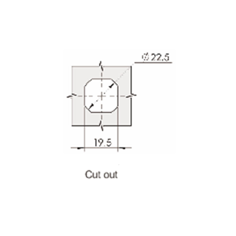 MS816-1-S Triangulares 8mm sursum Cylinder Steel Locks MS816-1-S Triangulares 8mm sursum Cylinder Steel Locks