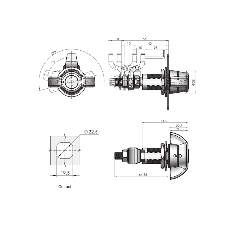 MS309-7 Cogo Claustrum Seras et sursum cylindri, Novifacta MS309-7 Cogo Claustrum Seras et sursum cylindri, Novifacta