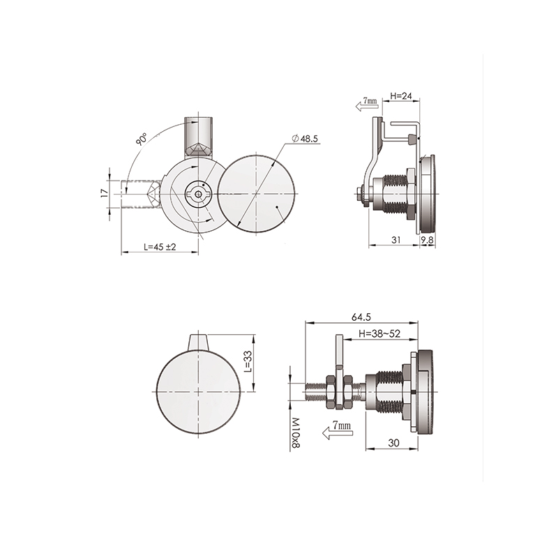 MS823-1A Lock Core Industrial Compressione Claustrum Seras MS823-1A Lock Core Industrial Compressione Claustrum Seras