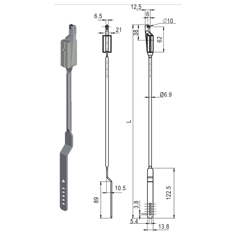 LG002-1A coniungens Rod Industrial Lock Accessories