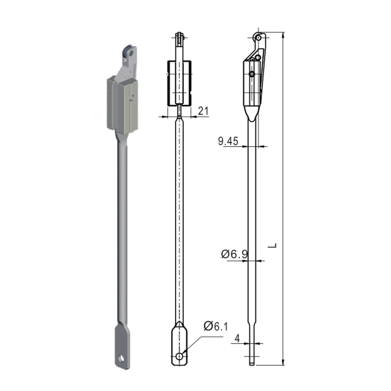 LG002-3 Connectens Rod Industrial Lock Accessories