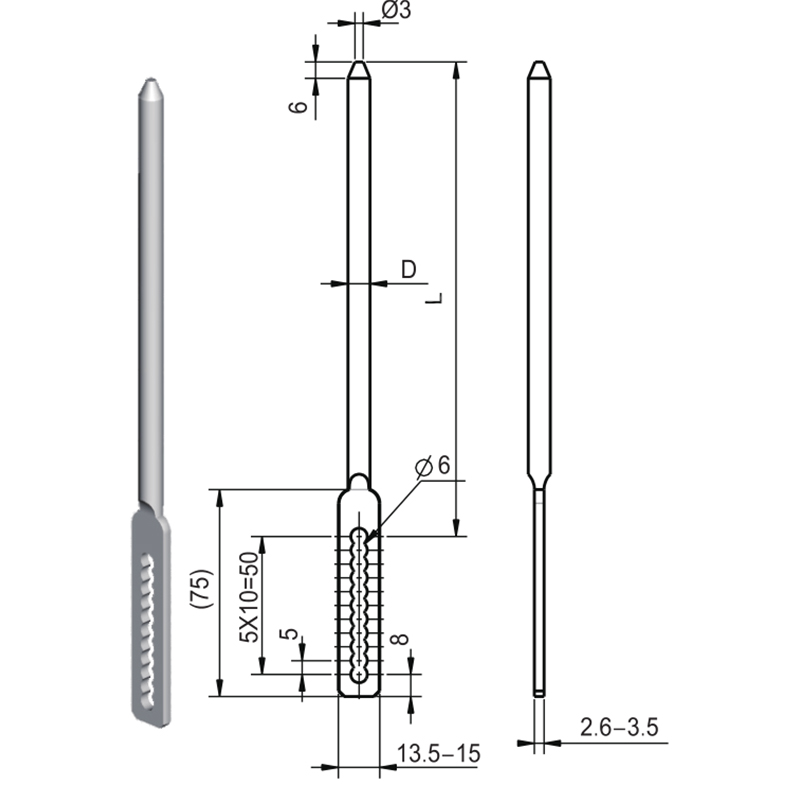 LG003 Industrial Connectens Rod Accessories