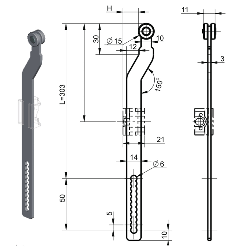 LG006-C Multi-model Connectens Rod Accessories